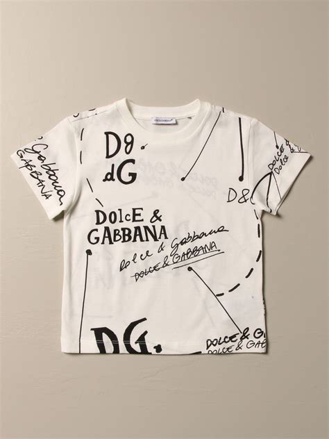 dolce gabbana kids t shirt|dolce and gabbana tshirt price.